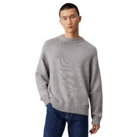 Sivý pánsky pulóver Calvin Klein Jeans Sivý pánsky pulóver Calvin Klein Jeans