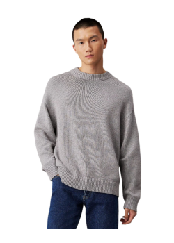 Sivý pánsky pulóver Calvin Klein Jeans