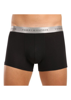 Tommy Hilfiger sada pánskych boxeriek 3pack v čiernej farbe