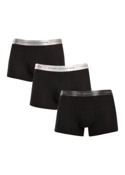 Tommy Hilfiger sada pánskych boxeriek 3pack v čiernej farbe