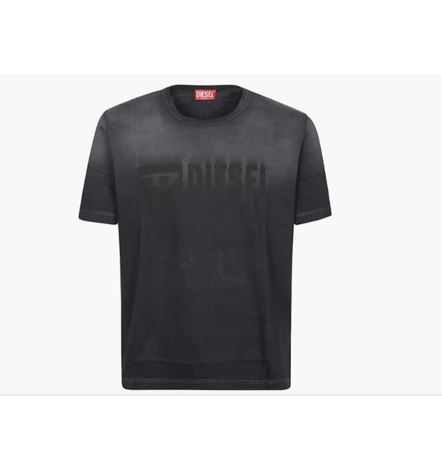 Pánske tričko od značky Diesel šedo čierne Pánske tričko od značky Diesel šedo čierne