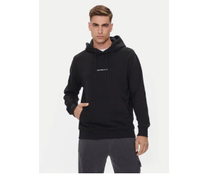 Štýlová čierna mikina s kapucňou pre pánov Calvin Klein Jeans