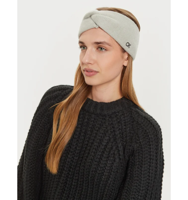 Čelenka v sivej farbe Calvin Klein Čelenka v sivej farbe Calvin Klein