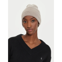 Dámska čiapka Calvin Klein v béžovej farbe Dámska čiapka Calvin Klein v béžovej farbe