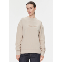 Calvin Klein dámska mikina s potlačou béžová