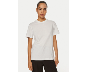 Dámske biele tričko s krátkym rukávom Calvin Klein 