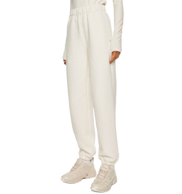 Dámske ecru tepláky Calvin Klein Jeans Dámske ecru tepláky Calvin Klein Jeans
