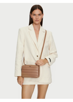 Crossbody hnedá kabelka Calvin Klein 