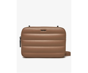 Crossbody hnedá kabelka Calvin Klein 
