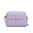 Fialová crossbody kabelka Calvin Klein Jeans