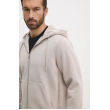 Calvin Klein pánska mikina na zips béžová Calvin Klein pánska mikina na zips béžová