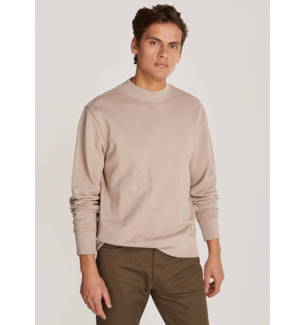 Pánska mikina v béžovej farbe Calvin Klein Jeans Pánska mikina v béžovej farbe Calvin Klein Jeans