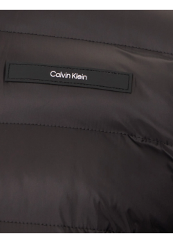 Pánska čierna bunda Calvin Klein s kapucňou