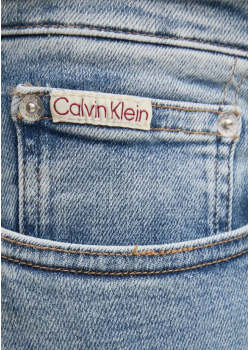 Pánske rifle Calvin Klein Jeans svetlomodré