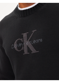 Čierny pánsky pulóver Calvin Klein Jeans