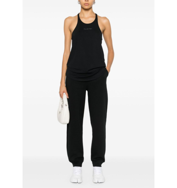 Dámske tepláky Calvin Klein čierne Dámske tepláky Calvin Klein čierne