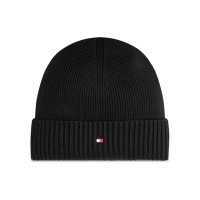 Pánska čiapka Tommy Hilfiger v čiernej farbe Pánska čiapka Tommy Hilfiger v čiernej farbe