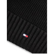 Pánska čiapka Tommy Hilfiger v čiernej farbe Pánska čiapka Tommy Hilfiger v čiernej farbe