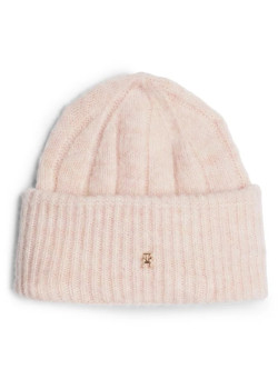 Dámska čiapka od značky  Tommy Hilfiger v ružovej farbe
