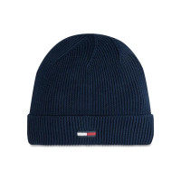 Dámska čiapka Tommy Hilfiger v tmavomodrej farbe Dámska čiapka Tommy Hilfiger v tmavomodrej farbe