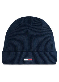 Dámska čiapka Tommy Hilfiger v tmavomodrej farbe