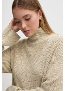 Calvin Klein Jeans dámske rolákové šaty krémové