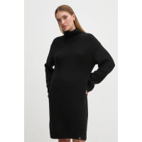 Calvin Klein Jeans dámske rolákové mini šaty čierne Calvin Klein Jeans dámske rolákové mini šaty čierne