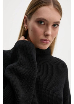 Calvin Klein Jeans dámske rolákové mini šaty čierne