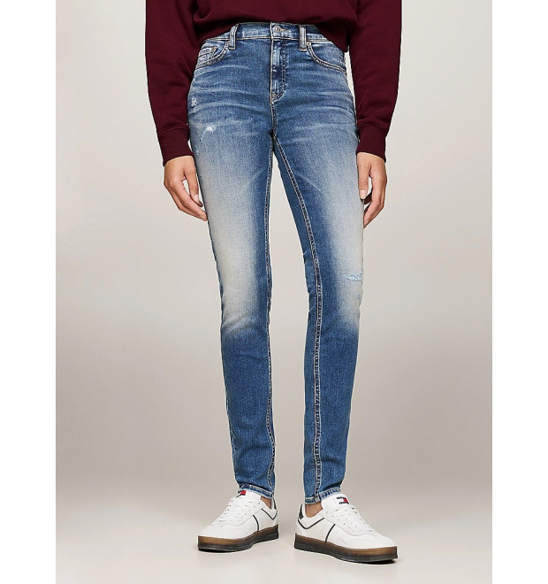 Dámske modré skinny Tommy Jeans Dámske modré skinny Tommy Jeans