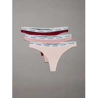 Dámske farebné tangá Calvin Klein 3 kusy v balení Dámske farebné tangá Calvin Klein 3 kusy v balení
