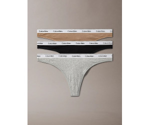 Dámske trojaferbné tangá Calvin Klein 3 kusy v balení