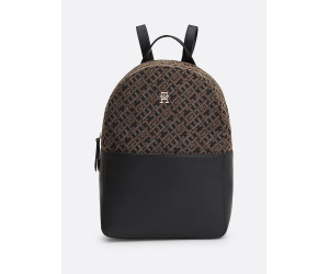 Dámsky čierny batoh s monogramom Tommy Hilfiger