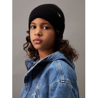 Detská čiapka Calvin Klien čierna Detská čiapka Calvin Klien čierna
