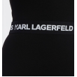 Čierne šaty Karl Lagerfeld Čierne šaty Karl Lagerfeld