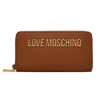 Veľká dámska peňaženka MOSCHINO hnedá Veľká dámska peňaženka MOSCHINO hnedá