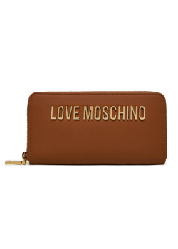 Veľká dámska peňaženka MOSCHINO hnedá