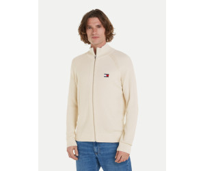 Tommy Jeans pánsky sveter na zips béžový