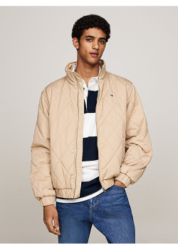 Pánska tenká béžová bunda Tommy Jeans 