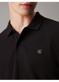 Pánska čierna elegantná polokošeľa od značky Calvin Klein