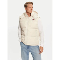 Tommy Hilfiger pánska zimná vesta s kapucňou béžová Tommy Hilfiger pánska zimná vesta s kapucňou béžová