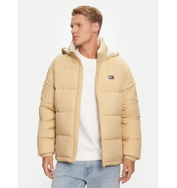 Pánska zimná bunda Tommy Hilfiger béžová