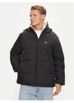 Pánska zimná bunda Tommy Hilfiger čierna