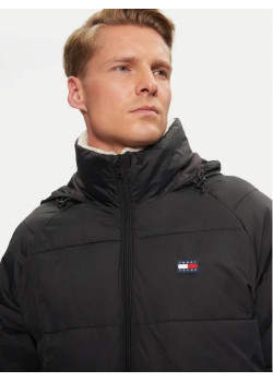 Pánska zimná bunda Tommy Hilfiger čierna