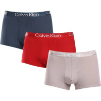 Pánske boxerky s kratšou nôžkou 3Pack Calvin Klein viacfarebné Pánske boxerky s kratšou nôžkou 3Pack Calvin Klein viacfarebné