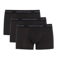 Pánske čierne bavlnené boxerky s dlhšou nôžkou od značky Tommy Hilfiger 3Pack Pánske čierne bavlnené boxerky s dlhšou nôžkou od značky Tommy Hilfiger 3Pack