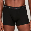 Pánske čierne bavlnené boxerky s dlhšou nôžkou od značky Tommy Hilfiger 3Pack Pánske čierne bavlnené boxerky s dlhšou nôžkou od značky Tommy Hilfiger 3Pack