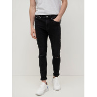 Pánske čierne Slim Fit džínsy Tommy Jeans Pánske čierne Slim Fit džínsy Tommy Jeans