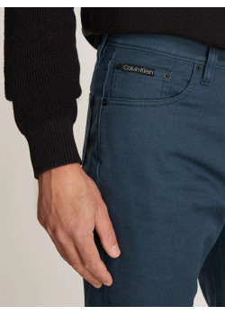 Pánske ležérne nohavice Calvin Klein v modrej farbe