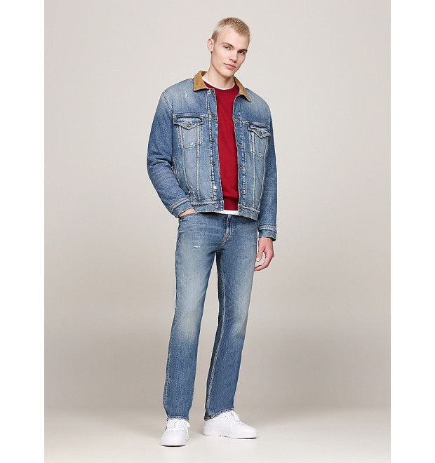 Tommy Jeans pánske rifle rovné modré