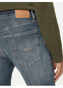 Pánske modré Slim Fit džínsy Tommy Jeans
